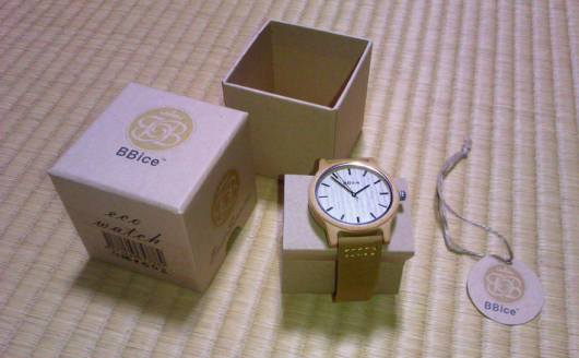 BBice 木製腕時計